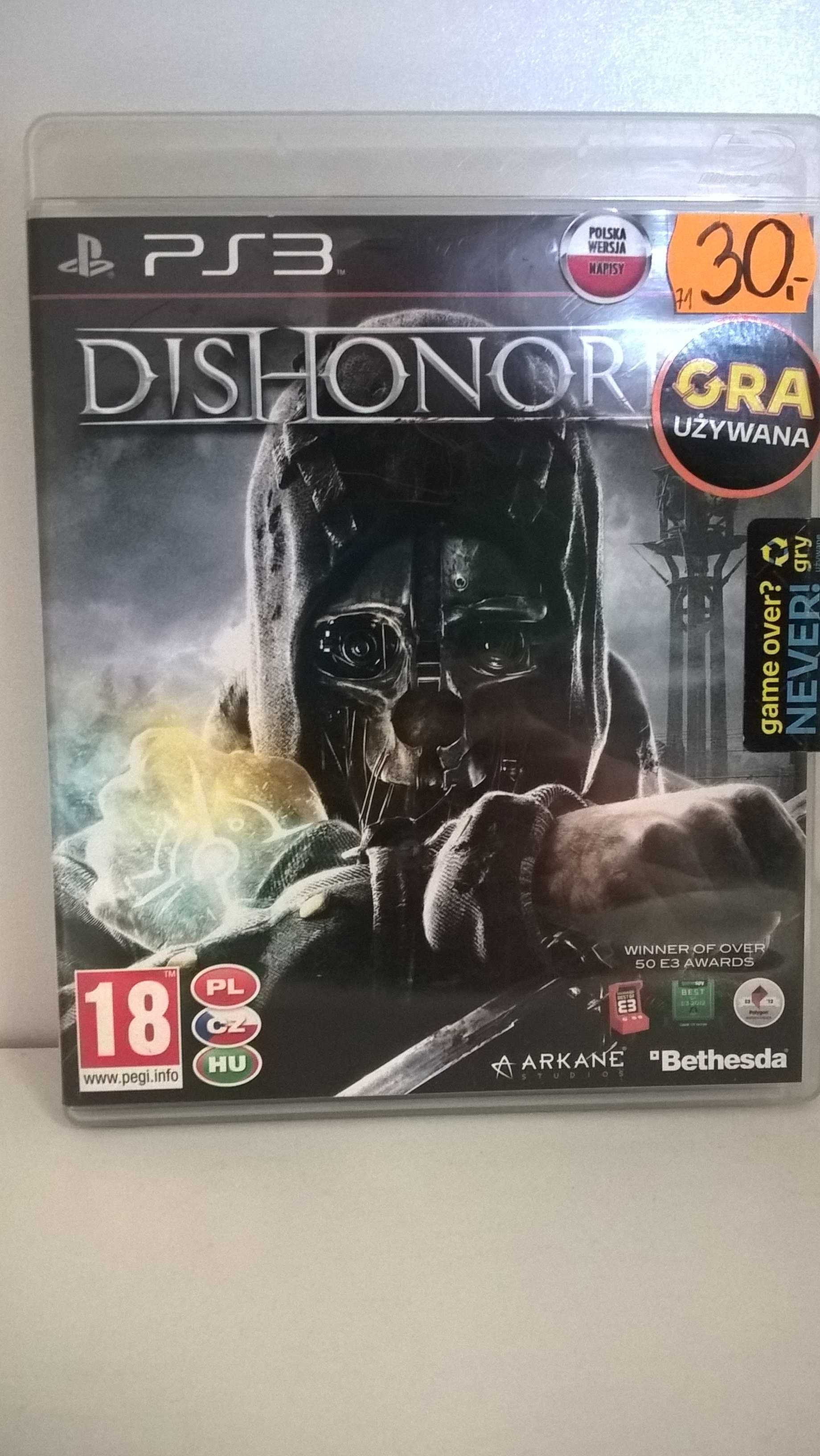 Gra Ps3 Dishonored PL. Września