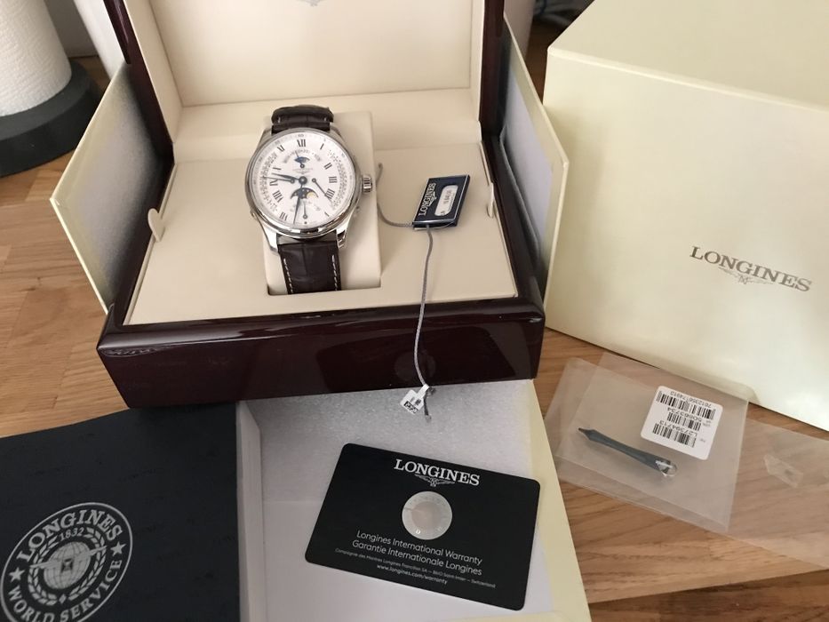 Longines master collection moonphase retrgrade NOWY