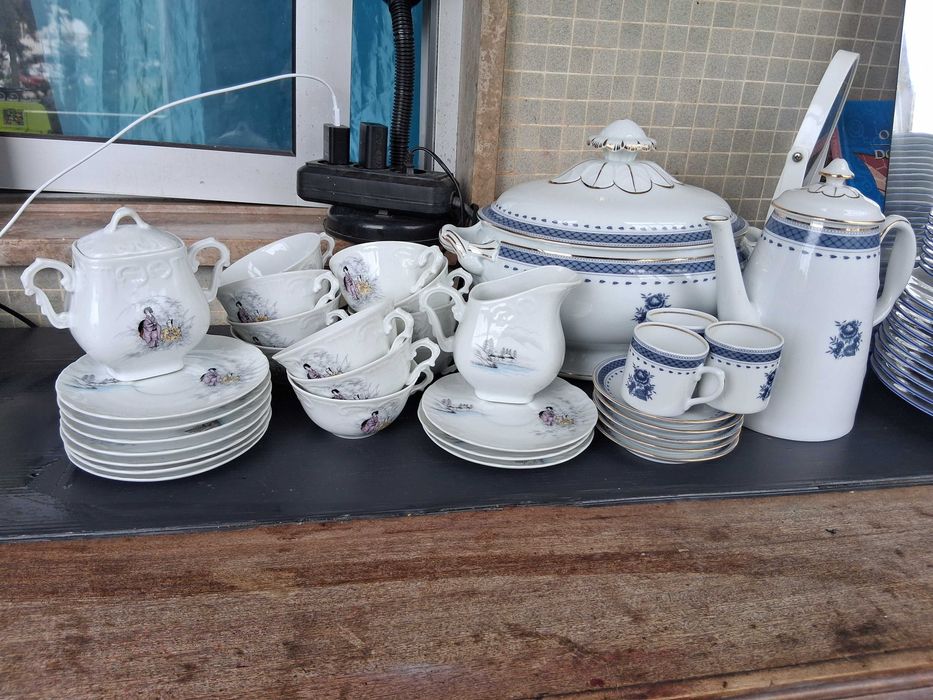 Conjunto spring e peças vista alegre