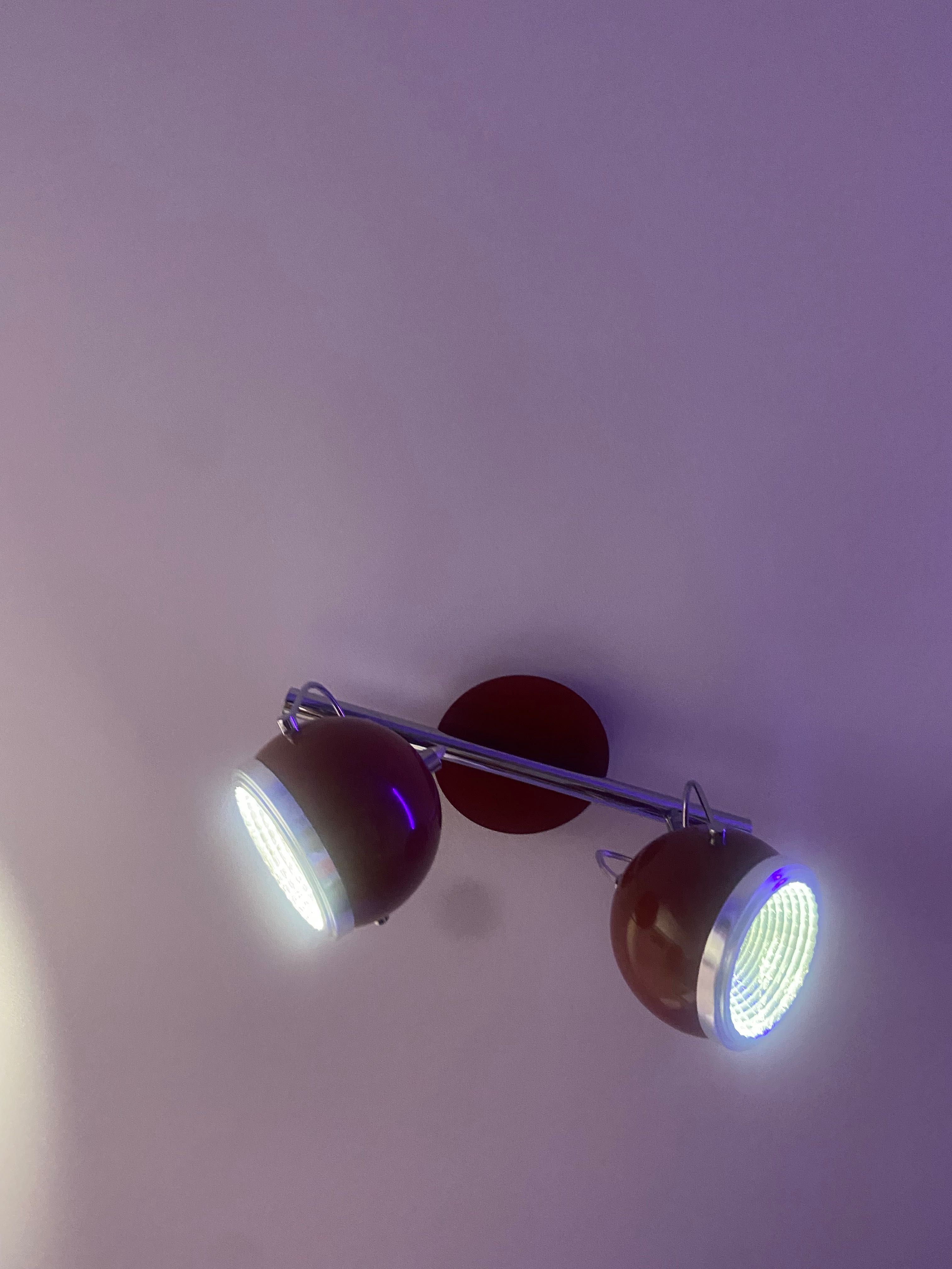 Lampa sufitowa i dwa kinkiety