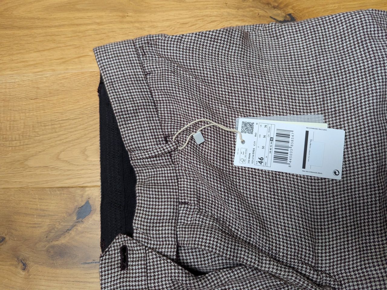 Spodnie lniane Mango NOWE z metkami 46 męskie