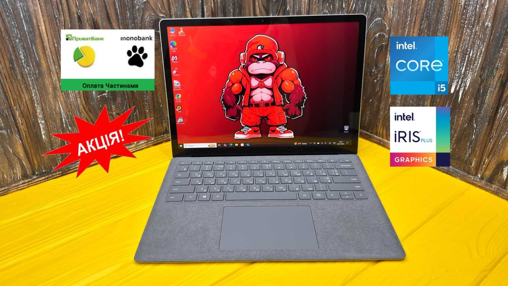 АКЦІЯ! Тонкий Ноутбук Microsoft Surface Laptop 3 /i5-1035G7/Iris Plus