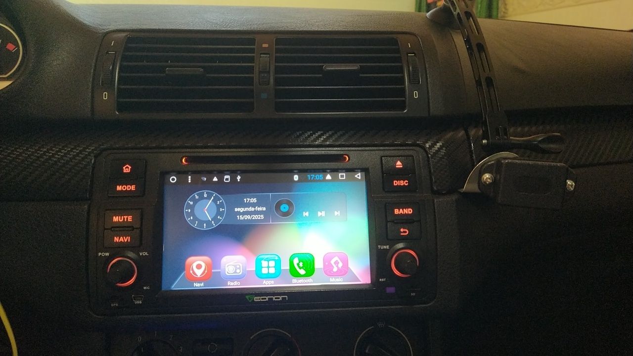 Rádio para BMW E46 Compacto