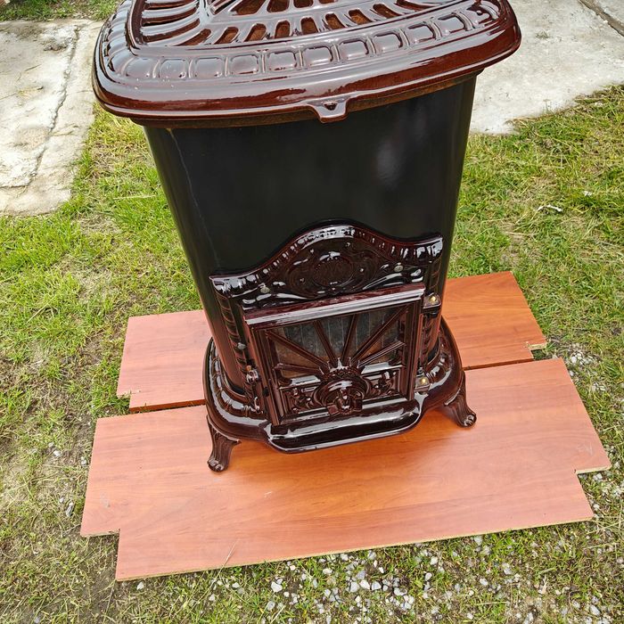 Kominek piec koza komin Skandynawski olejowy 6,5KW super stan