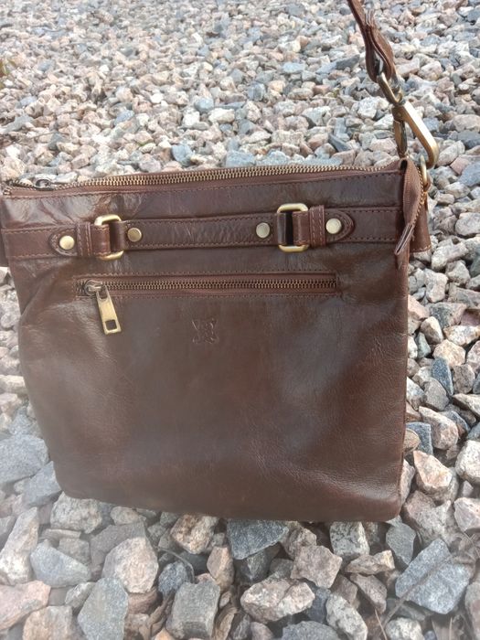 Сумка чоловіча з натуральної шкіри