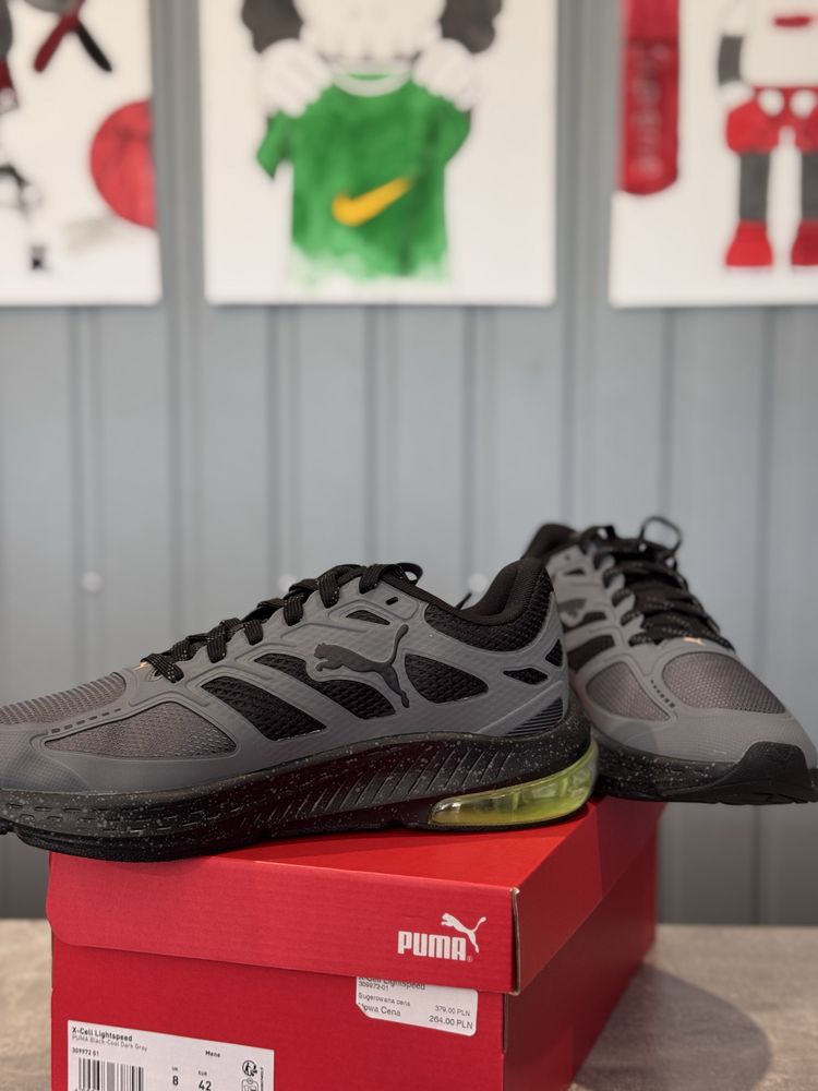Кросівки Puma X-Cell Lightspeed Grey (ОРИГІНАЛ) Чоловічі кросівки Puma