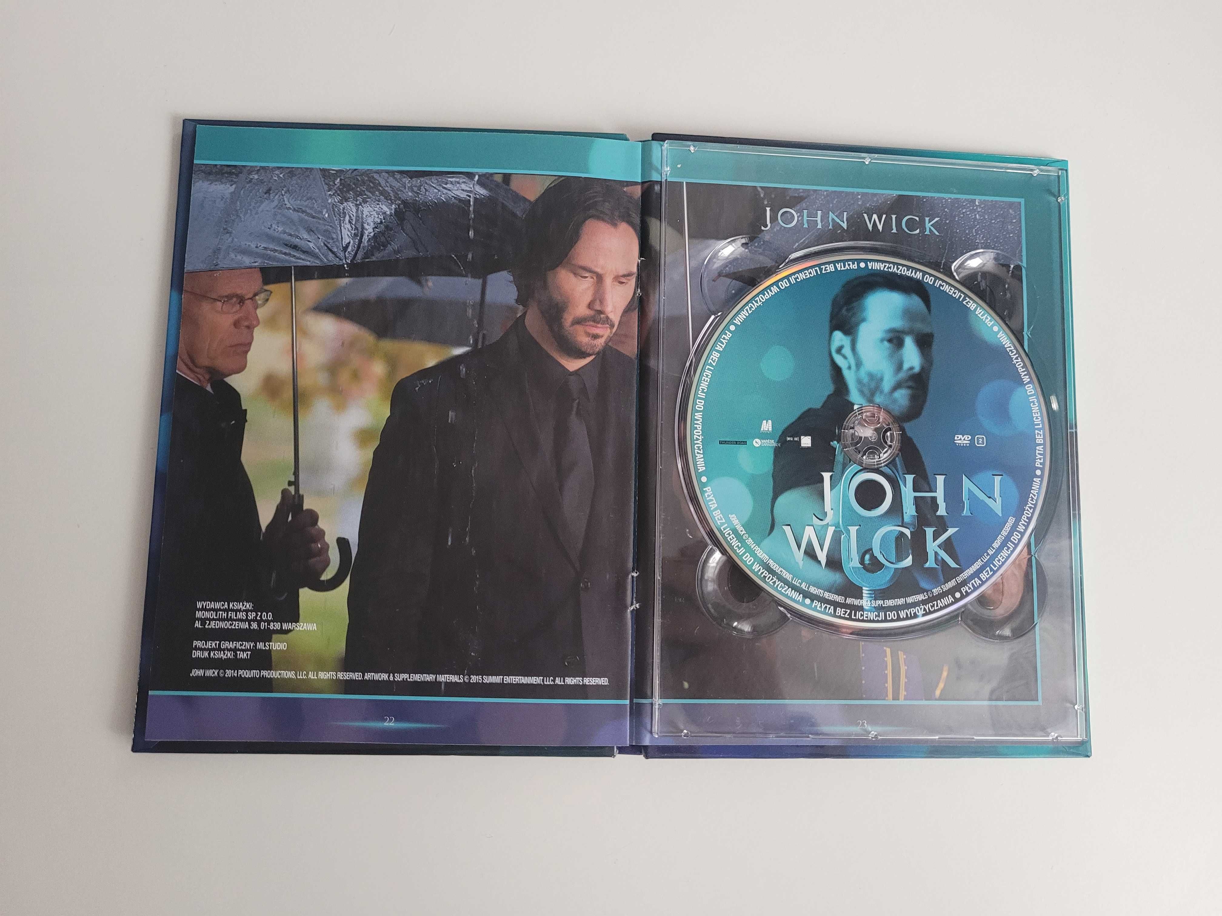 Filmy DVD Zestaw John Wick 1-3 Trylogia