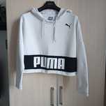 Bluza damska Puma biała z kapturem rozmiar L. Produkt oryginalny