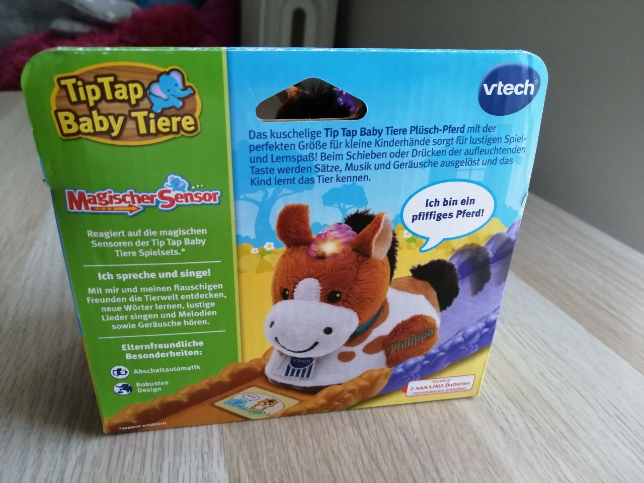 Autko Tut tut Vtech koń konik na tor dla dzieci Philippa