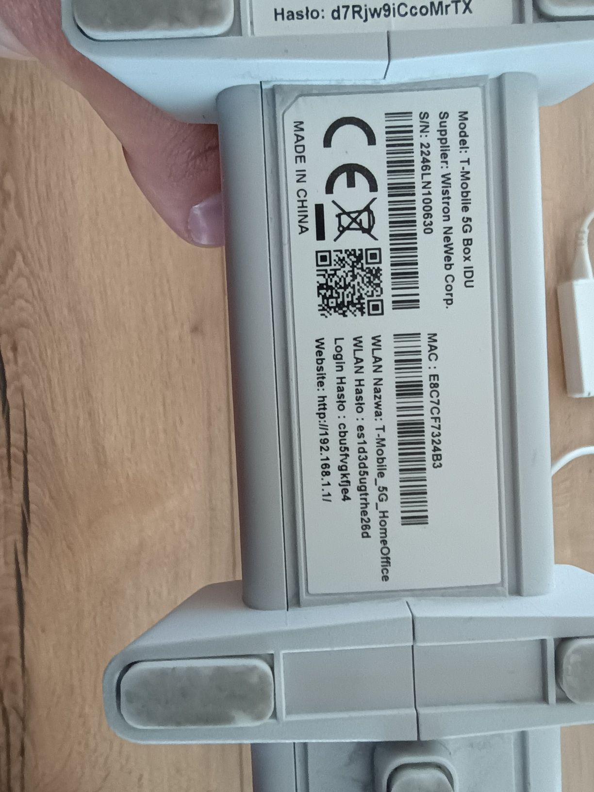 Antena zewnętrzna T-Mobile 5G