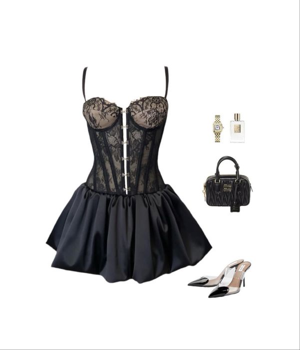 Корсетна міні сукня