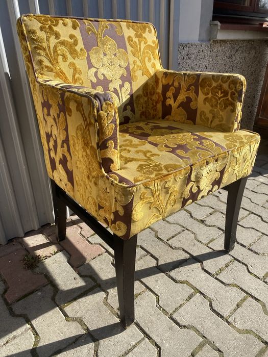 Krzeslo fotel boho shabby chic 4szt