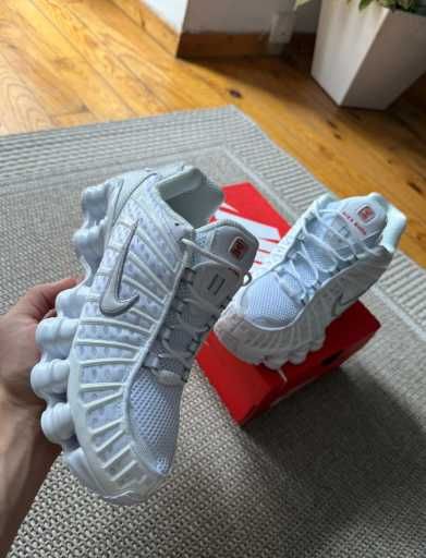 Buty damskie Trampk Nike_Shox_TL_White R.41