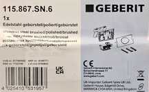 Geberit sigma 10 zestaw elektroniczny