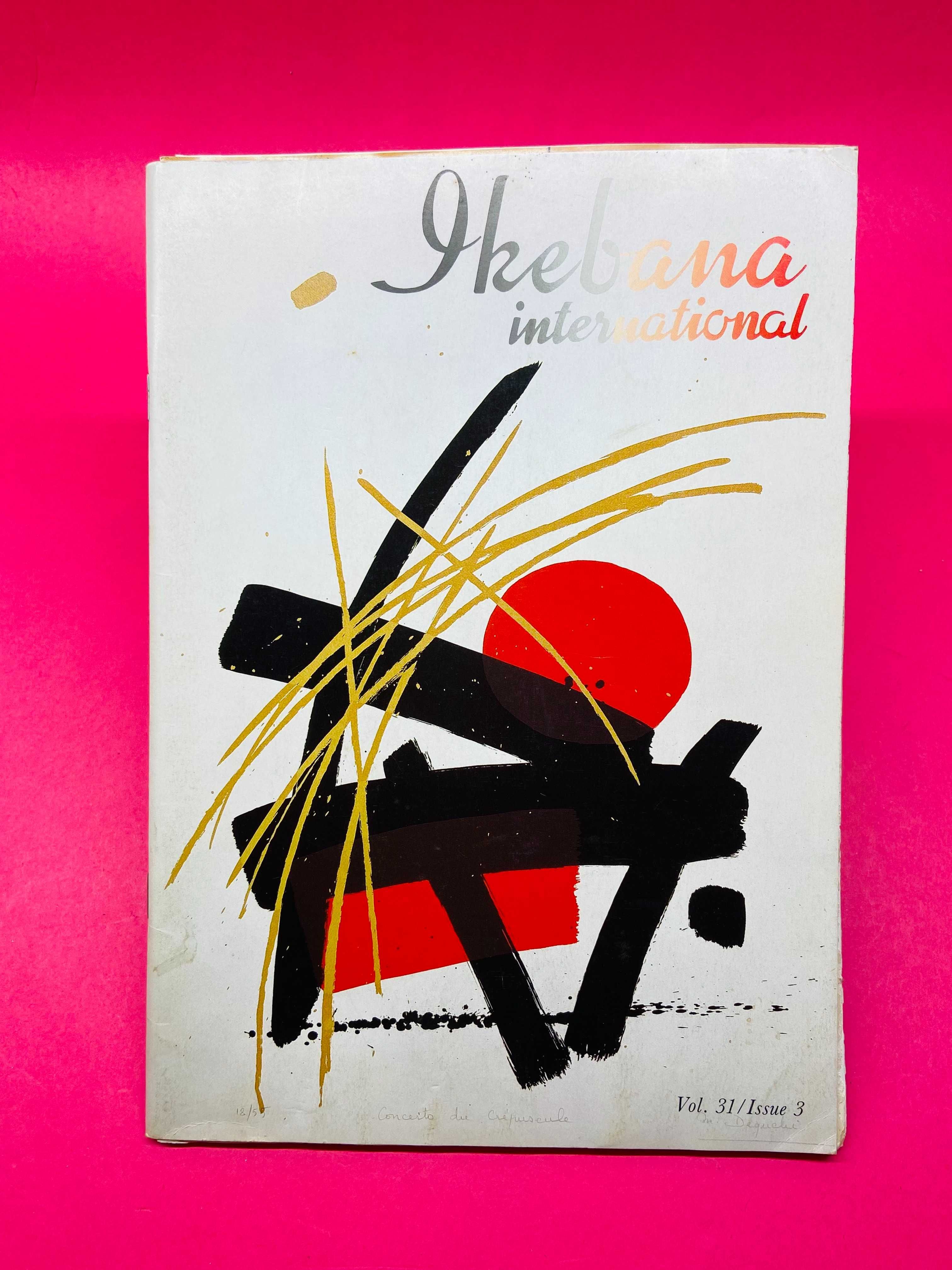 Revista Ikebana Internacional Vol. 31, Issue 3, 1986/1987