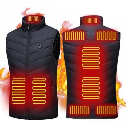 Жилетка з підігрівом від PowerBank, 3 режими, розмір  M/S/Xl/2Xl