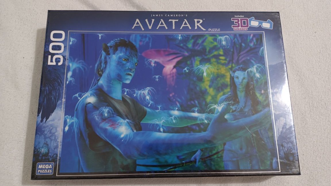 Пазлы Megabrands Avatar 3D + окуляри (500 елементів)