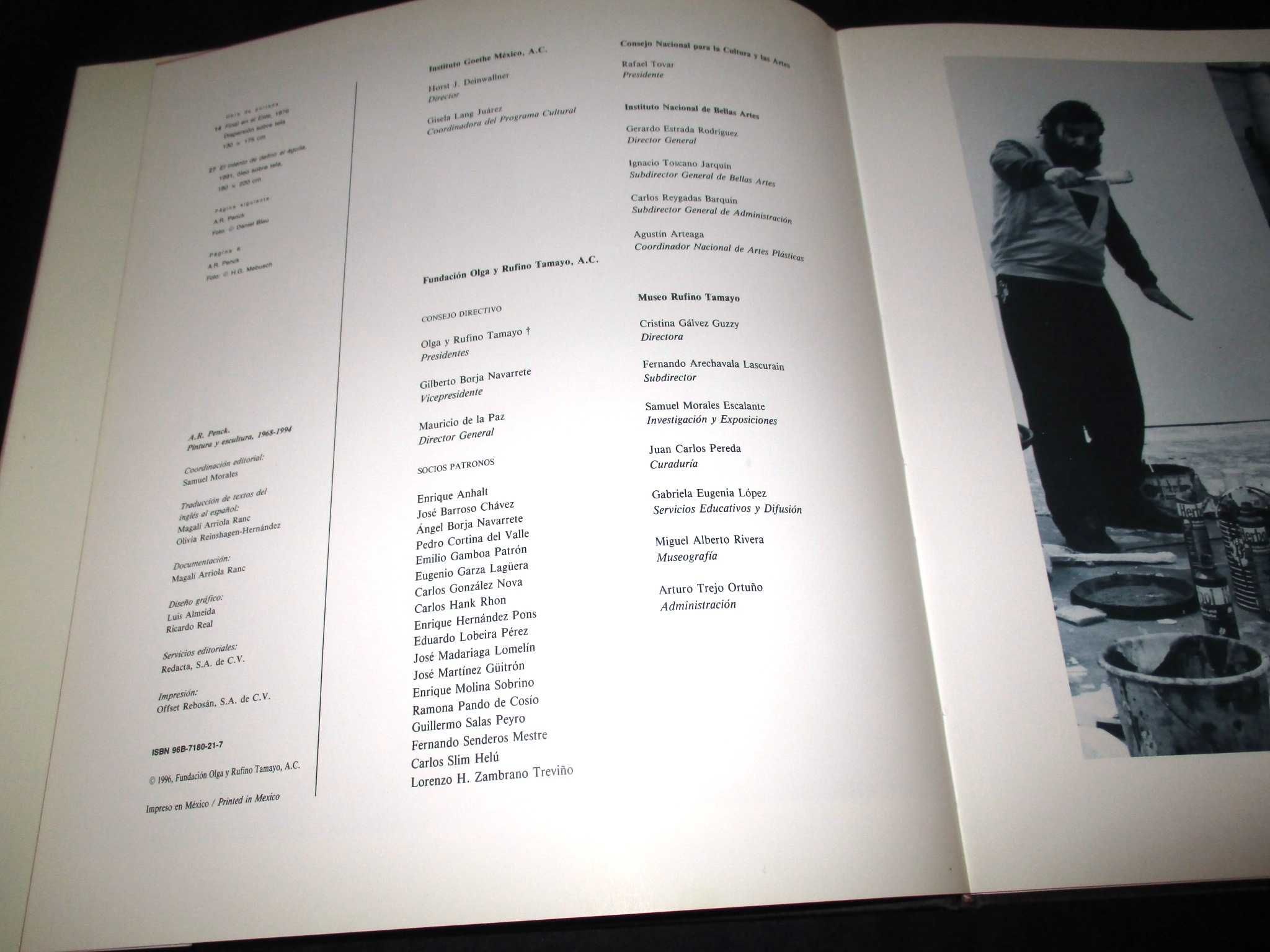 Livro A. R. Penck Pintura y Escultura 1996
