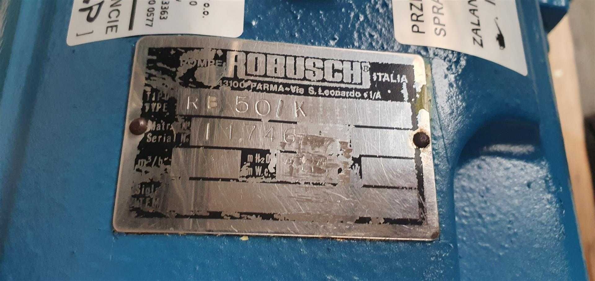 SPRAWNY!!! Stopień Dmuchawy ROBUSCHI RB50/K I1746, Po remoncie S007616