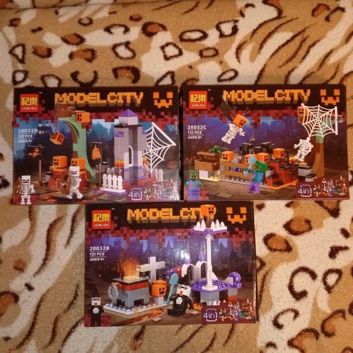 Продам конструктор Майнкрафт Хеллоуин 3 в 1 в отличном состоянии