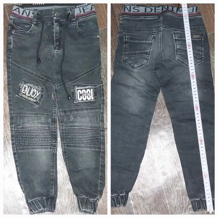 Джинси для стильного хлопчика!
Зручні, м’які та дуже круто виглядають.