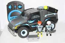 PLAYMOBIL 9254 Top Agents Wóz Bojowy Agentów zdalnie sterowany RC