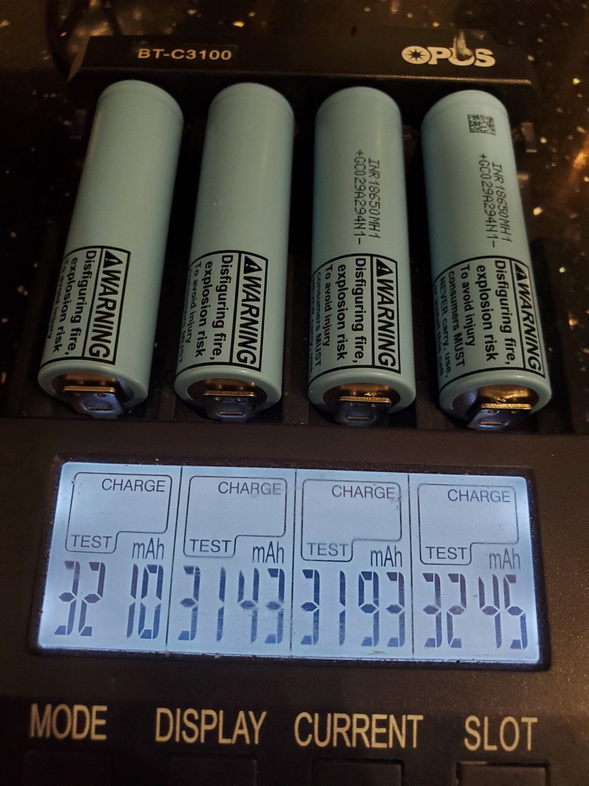 Аккумуляторы 18650 LG MH1 3100-3200