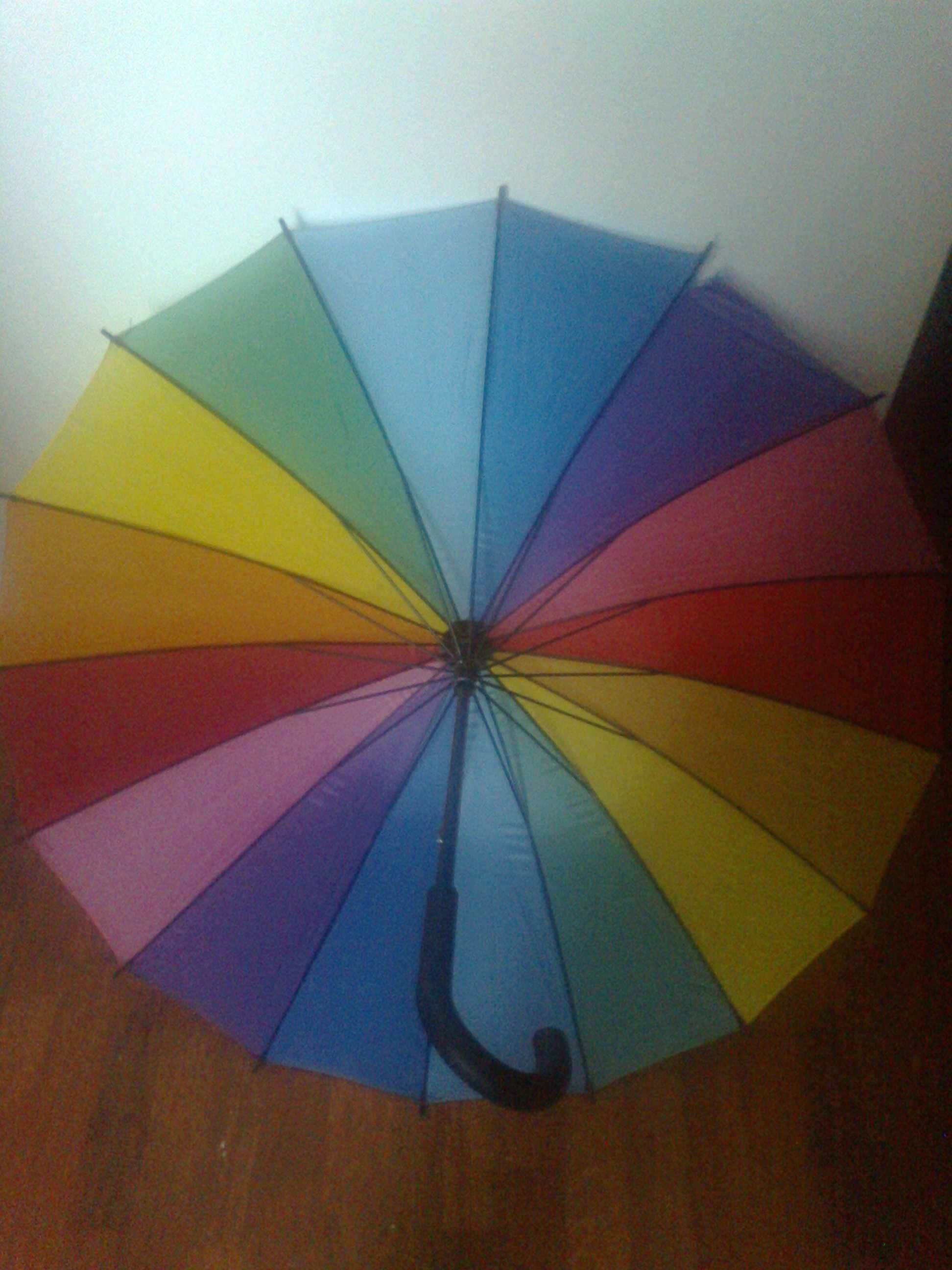 Parasol,parasolka kolorowa,tęczowa lgbt