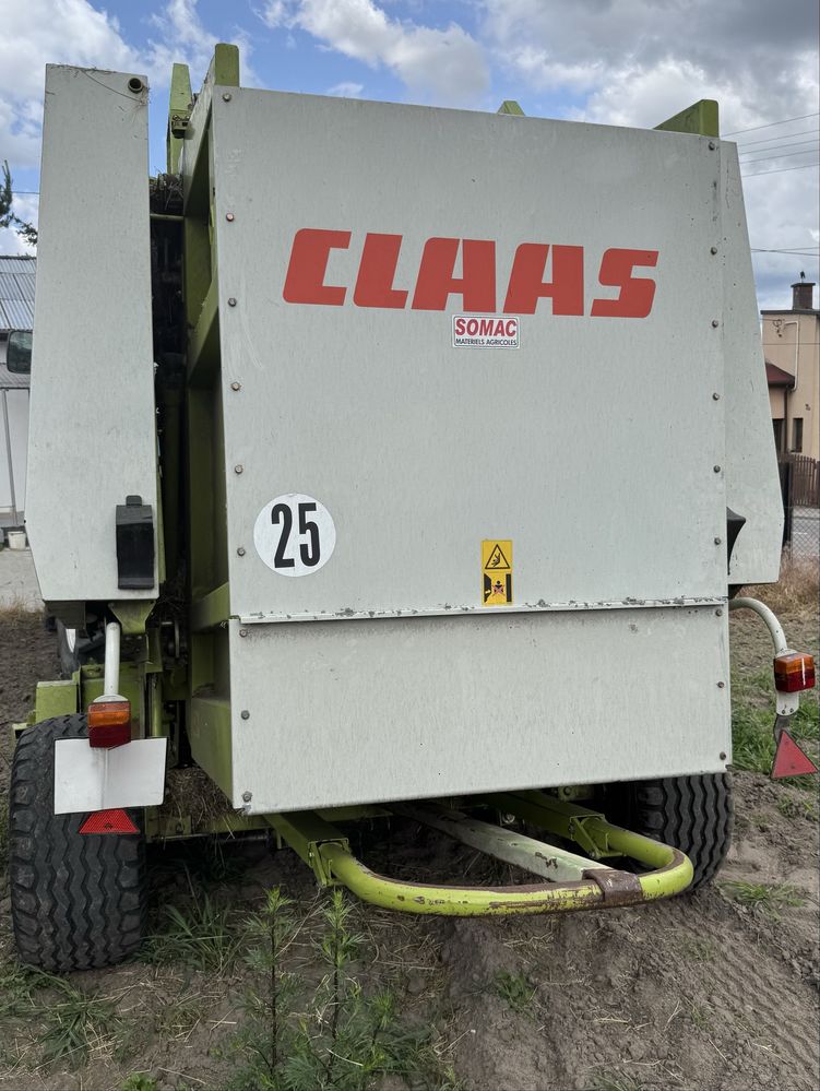 Claas Variant 180, prasa rolująca, siatka, sznurek, rotor