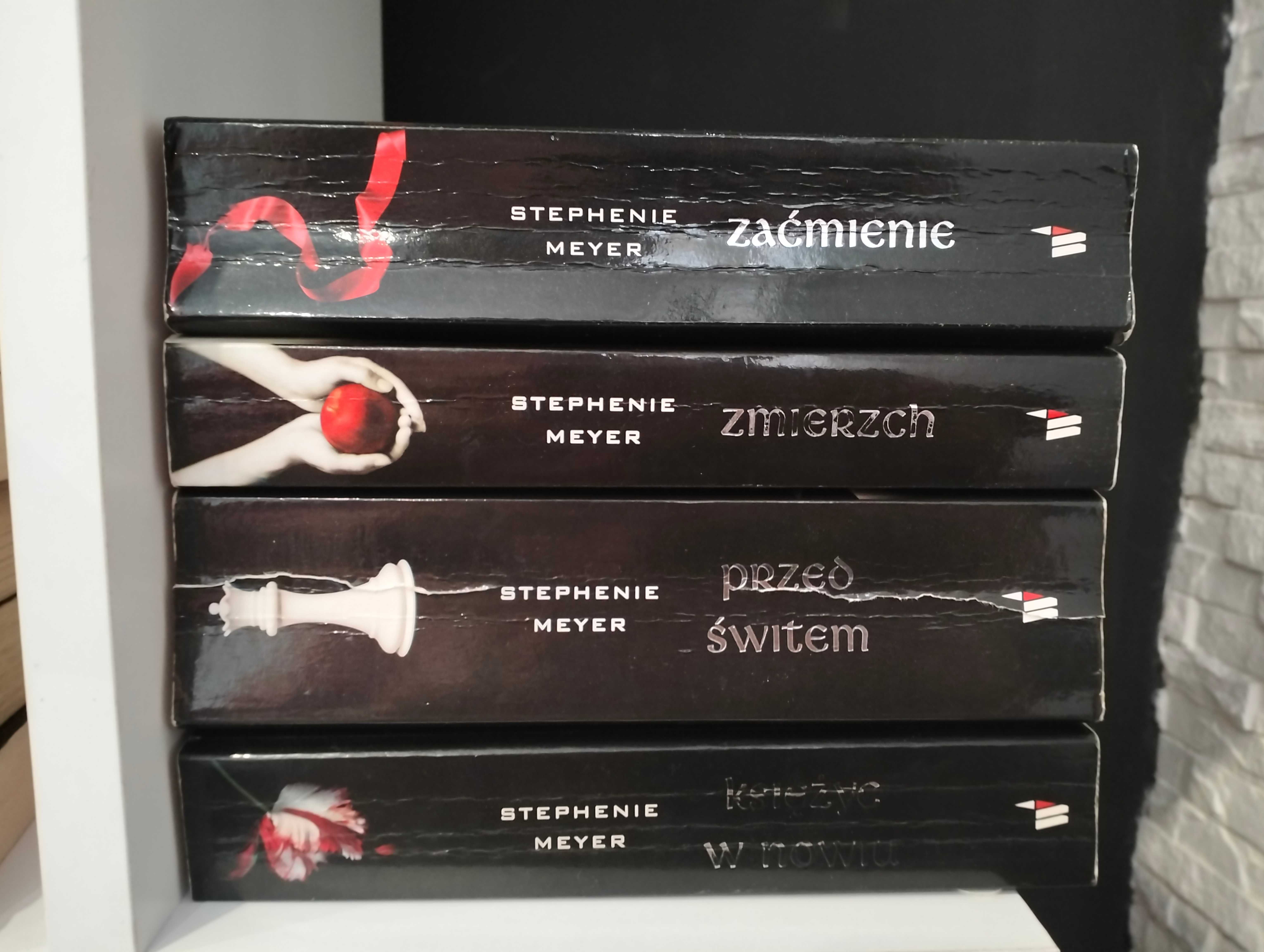 Książki fantastyka Zmierzch Stephanie Meyer