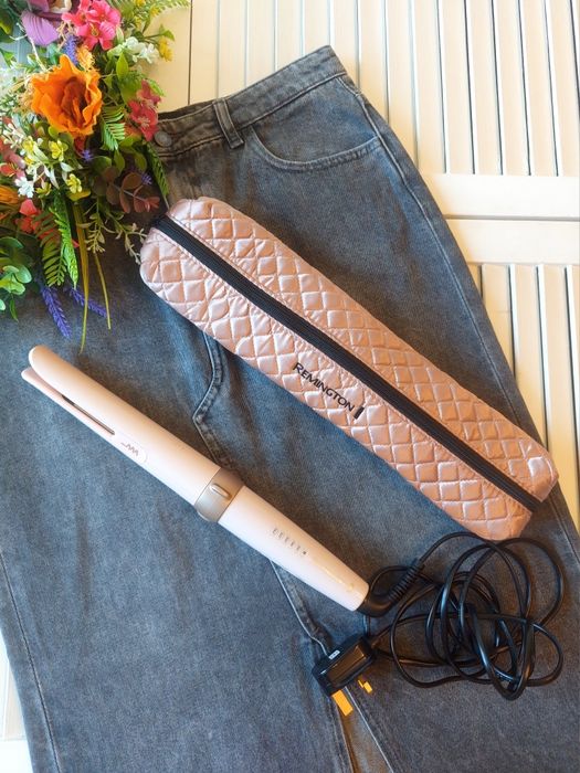 Автоматична плойка стайлер для волосся локанів remington curl Revoluti