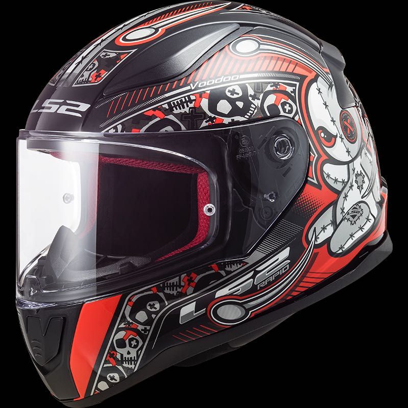 Kask motocyklowy dziecięcy LS2 Rapid Mini FF353 rozm M - stan idealny