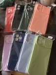 Etui silicone iPhone 13 Pro Max / ochrona kamery/ mix kolorow