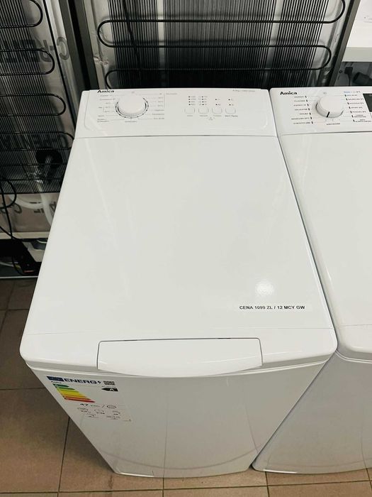 Pralka Amica WT 483 700 – Ładowana od góry, 8 kg, Klasa A / TRANSPORT!