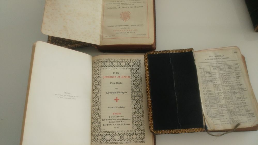 Biblia w jezyku angielskim z 1854 roku