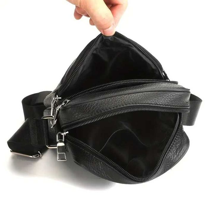 Сумка Чоловіча через Плече з Натуральної Шкіри