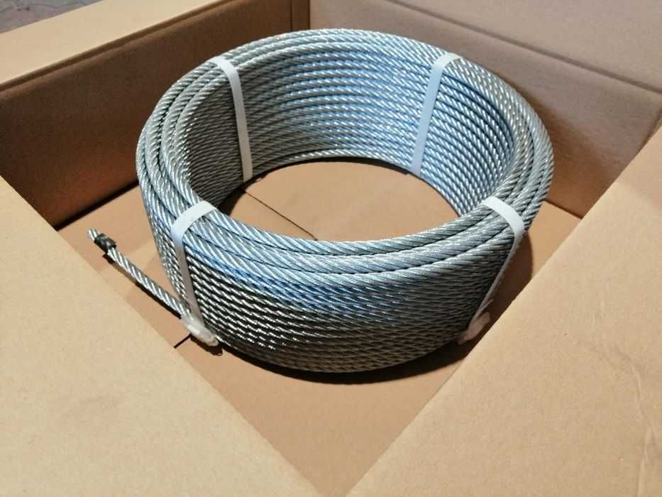 Lina stalowa ocynkowana 12mm 6x19 + FC 1960