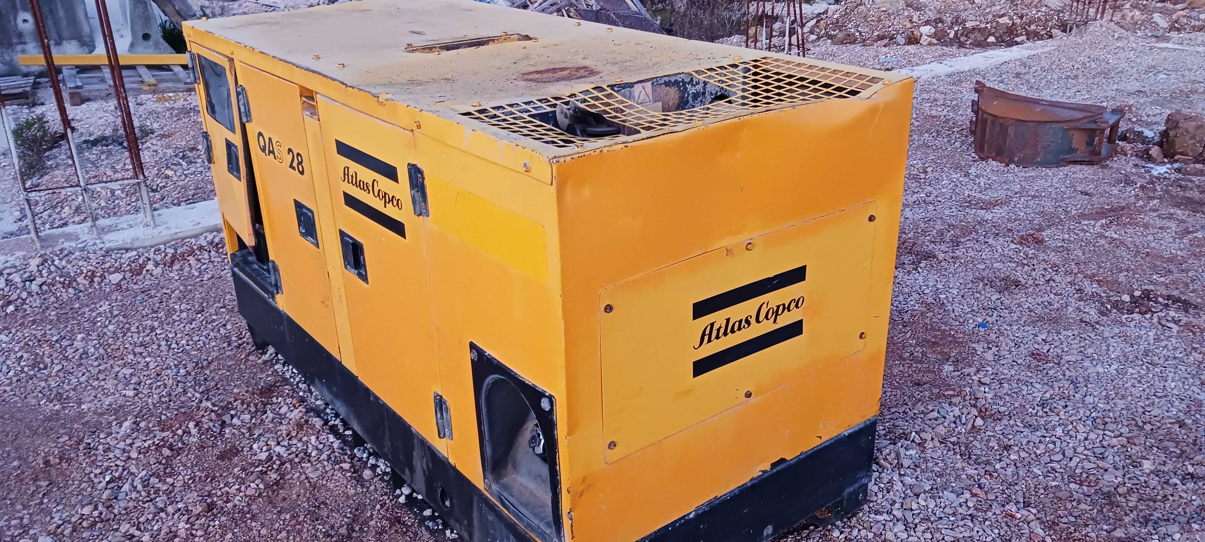 Gerador Atlas Copco QAS 28