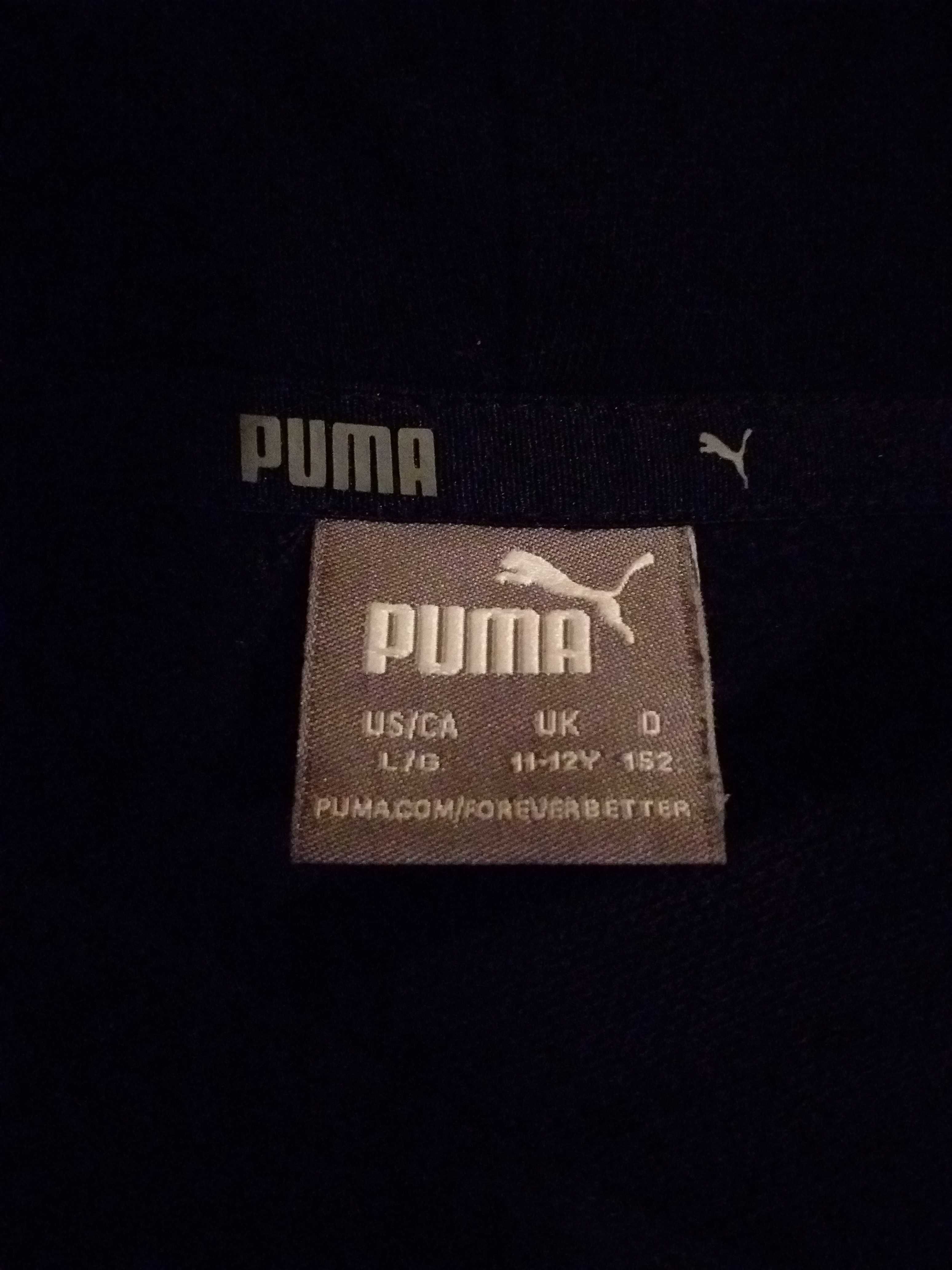 Bluza dziewczęca z kapturem firmy Puma, rozm. 152