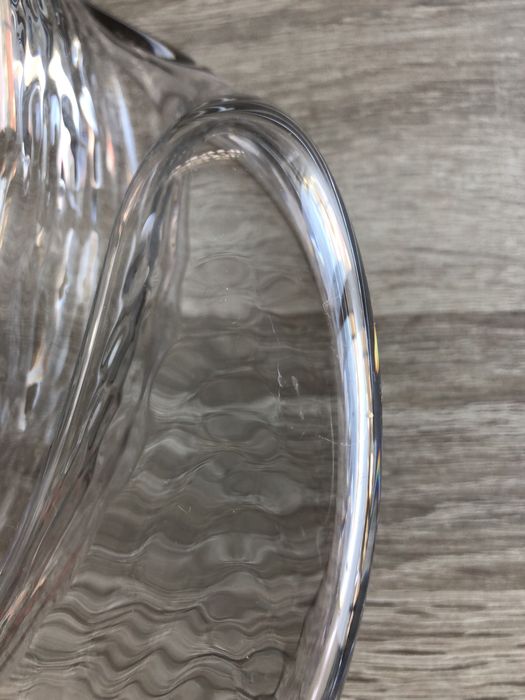 Salaterka trójdzielna KROSNO średnica 23 cm i szklany Sheiker