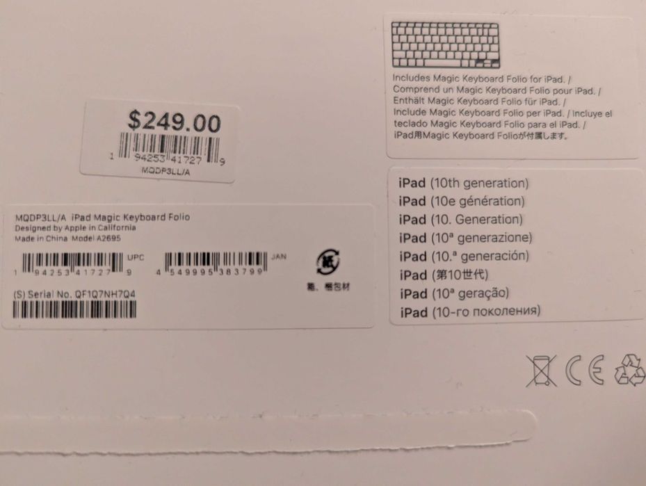 Ipad 11'' magic keyboard etui folio