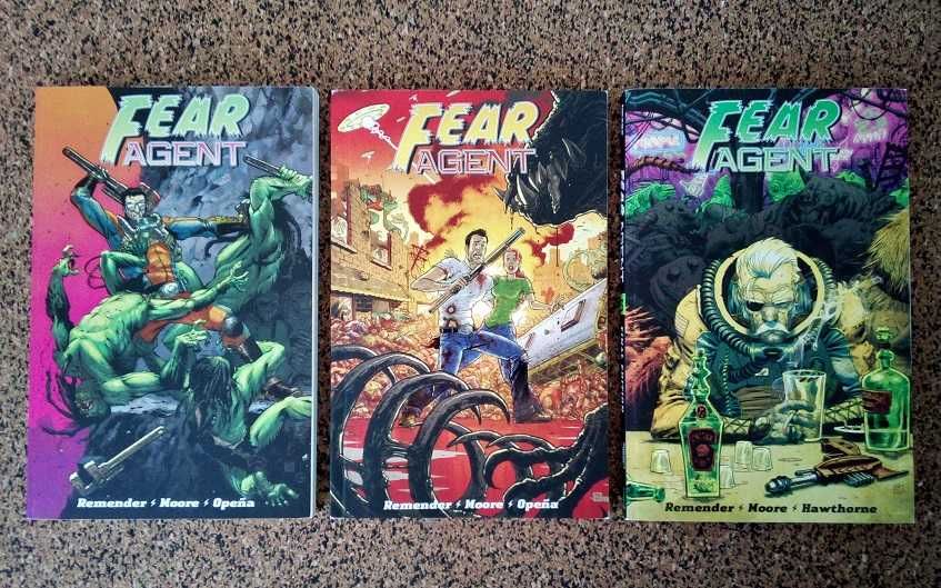 3 BDs - Fear Agent Final Edition (história completa)