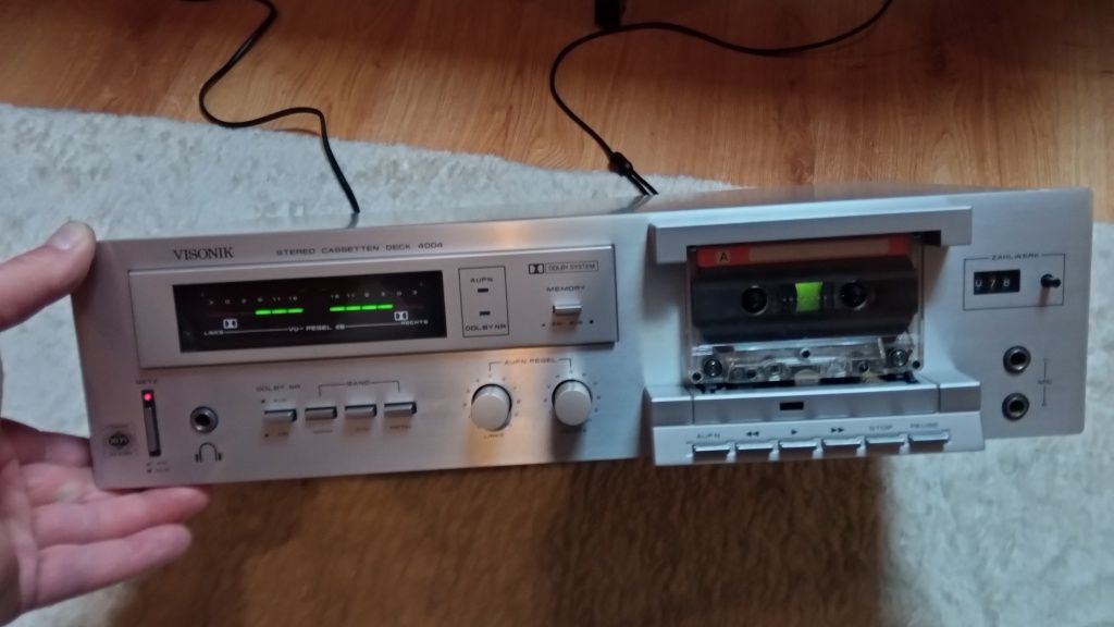 Visonik 4004 deck jak nowy lata 80' po serwisie