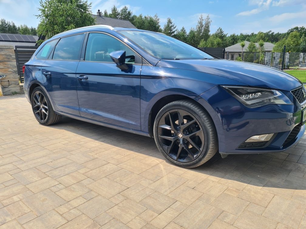 Seat Leon ST 2.0 TDI CR 150KM Xcellence 2016r Full LED ACC Full Link