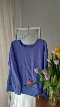 Fioletowa bluza damska L