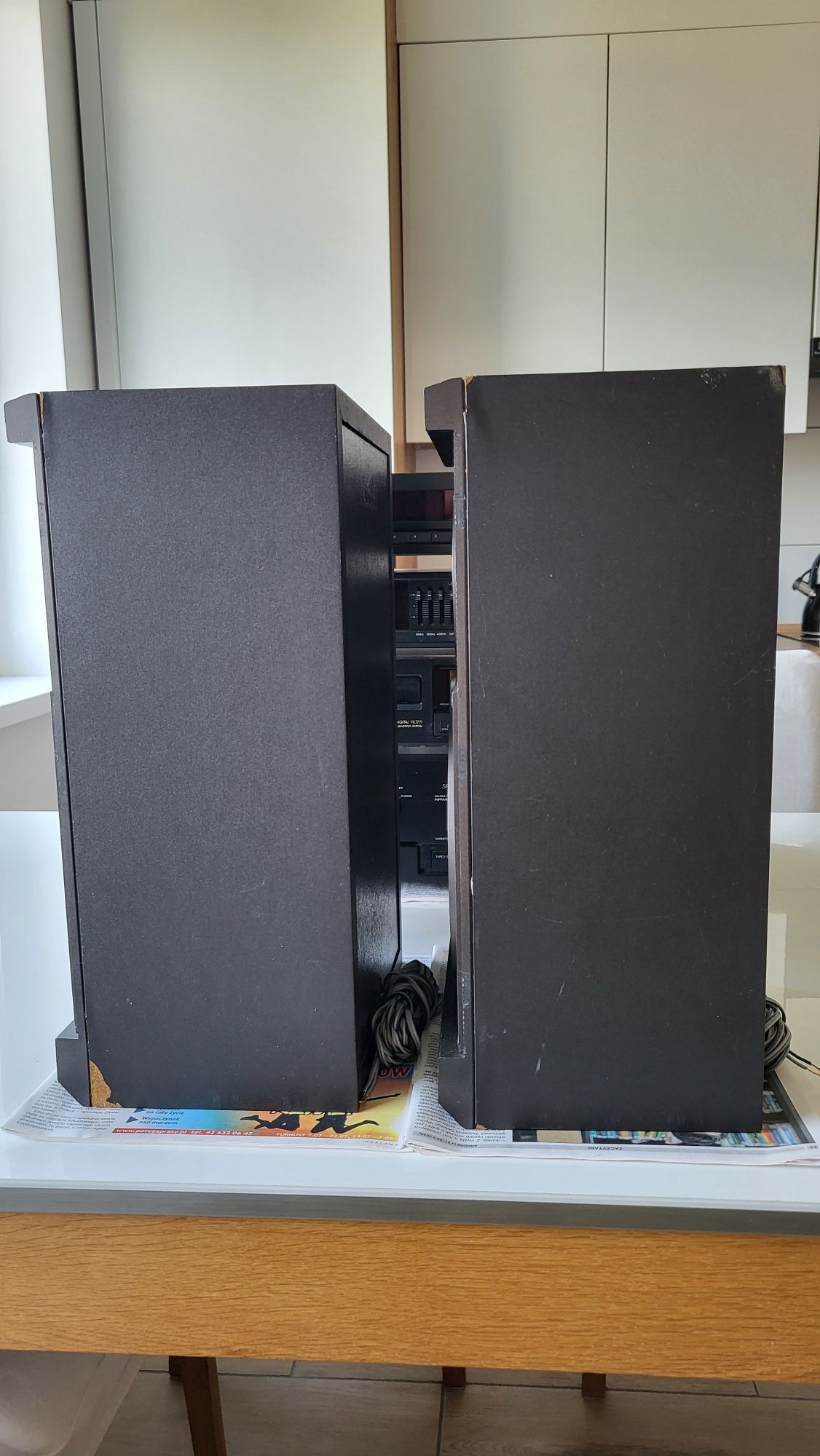 Kolumny głośniki HiFi Stereo 3 Way Ststem moc 70 Watt kpl 2 szt OKAZJA