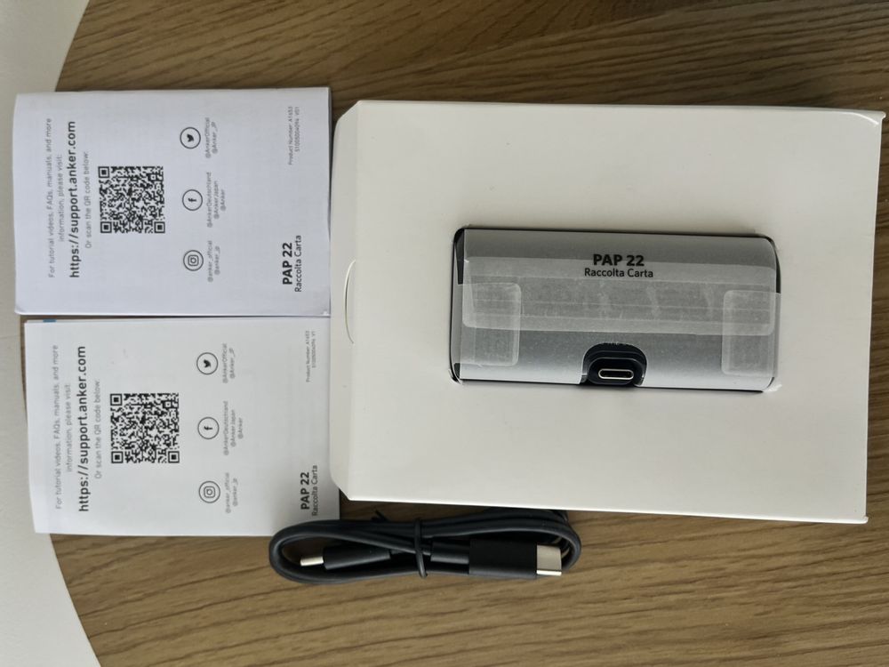 акумулятор Anker Nano Power Bank 5000mAh 22.5W USB Type-C.