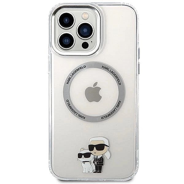 Etui Karl Lagerfeld Iconic Karl&Choupette Magsafe na iPhone 13 Pro Max