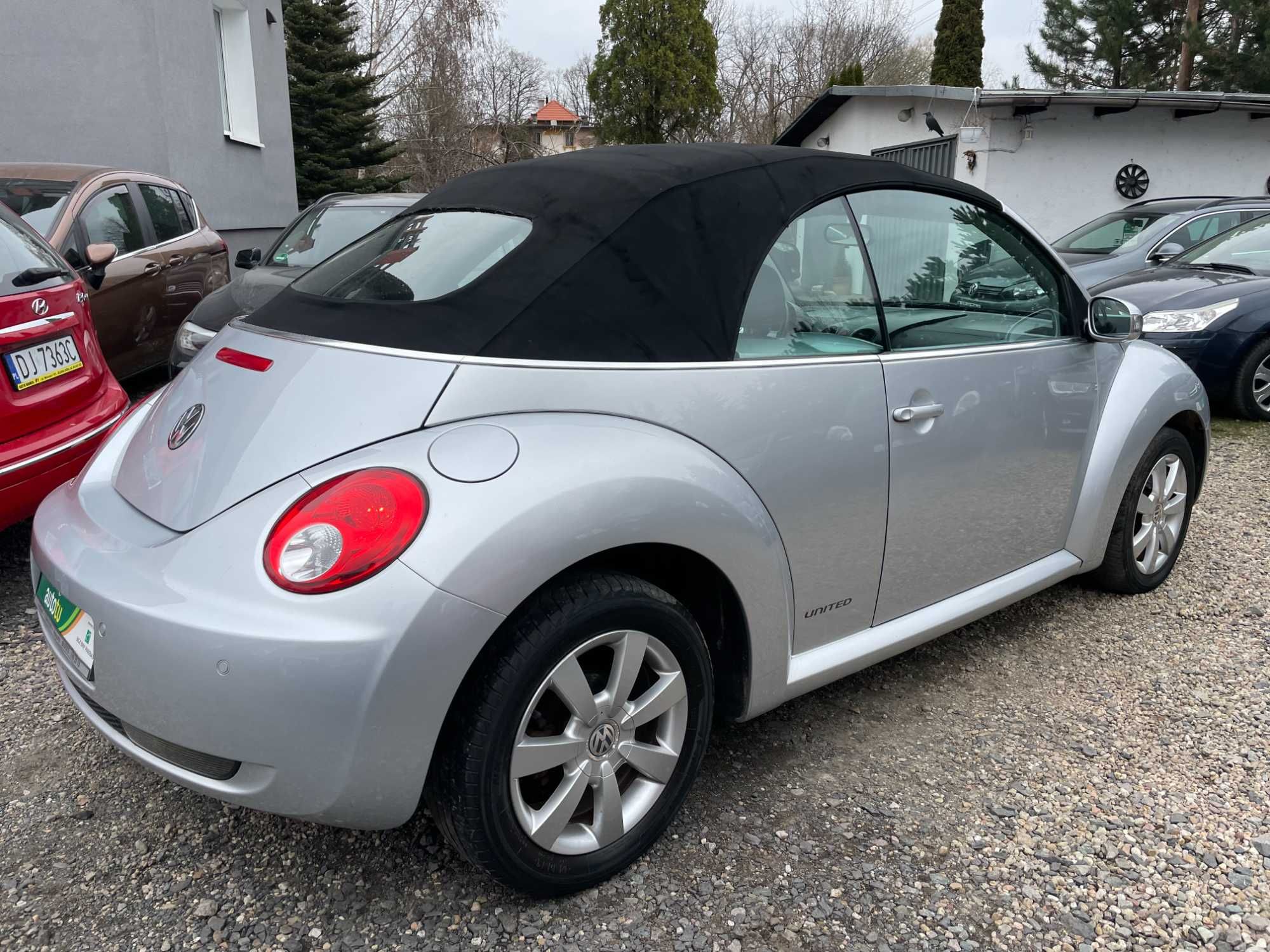 VW NEW BEETLE CABRIO 2008 R 1.6 MPI Benz 102 KM*Klima*El.Szyby*Zadbany