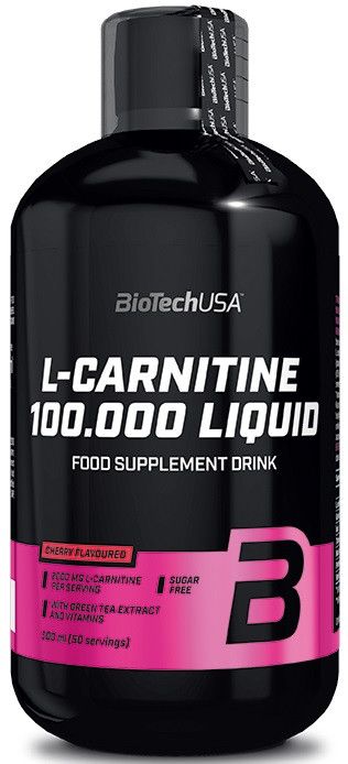 Жиросжигатель Л- карнитин Biotech L-Carnitine 100 000 Liquid 500 мл